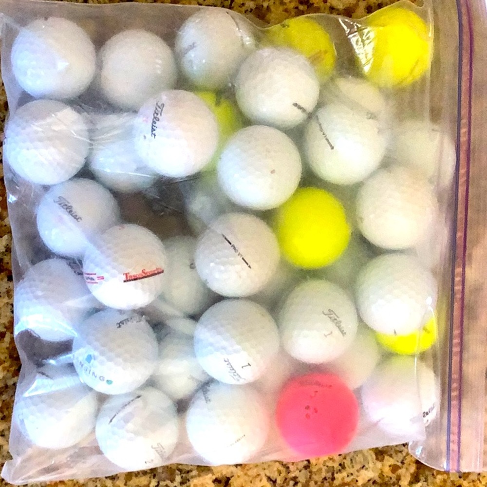 Golf Balls Excellent Condition Mixed Brands 40 Count